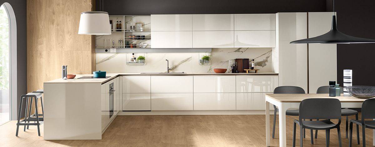 Find a kitchen of your choice with the Dandy Plus composition from Scavolini