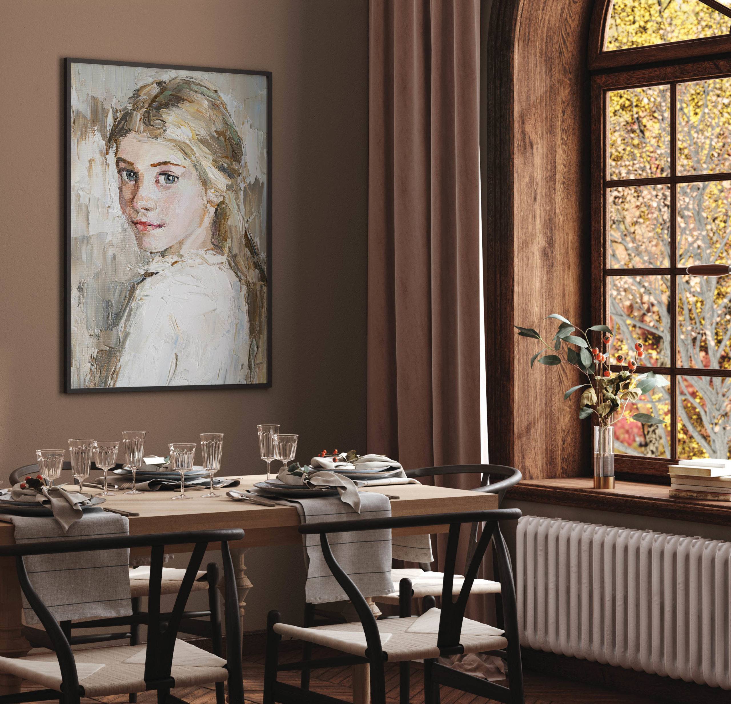 Art and Craft brings cozy feel to this dining room