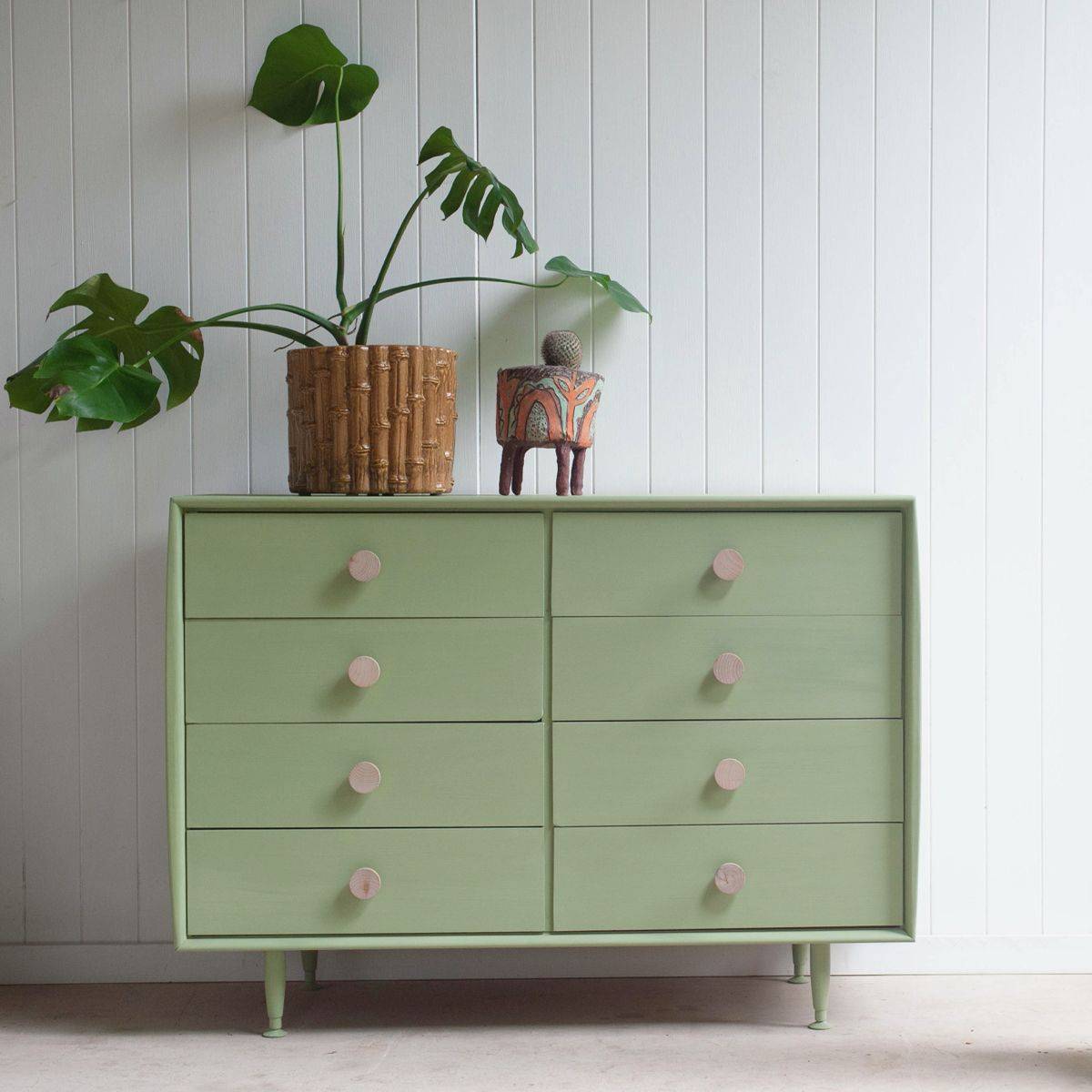 Pistachio drawer is ideal accent for modern bedrooms (from Attic Furniture QLD)