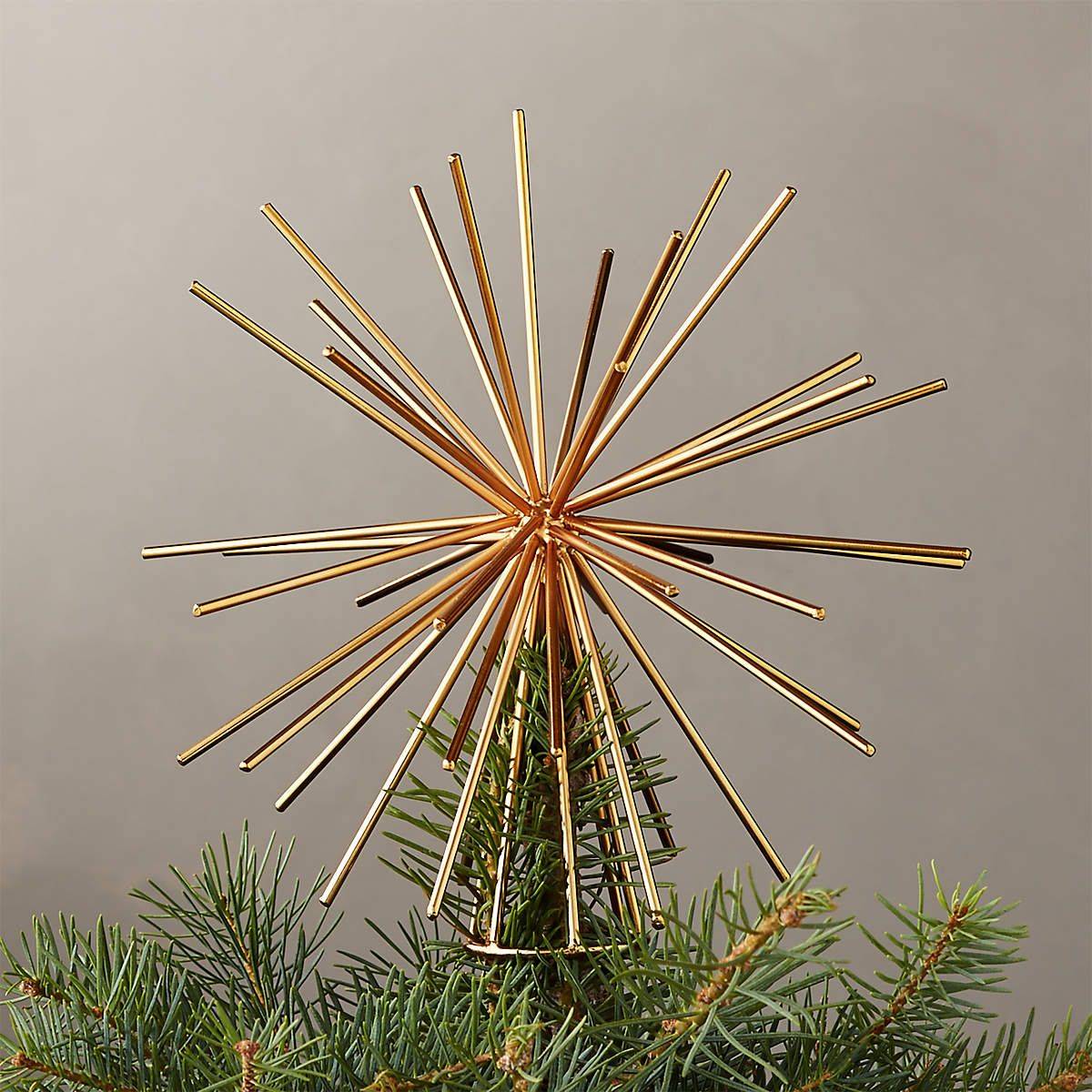 Burst Gold Christmas Tree topper is an absolute showstopper