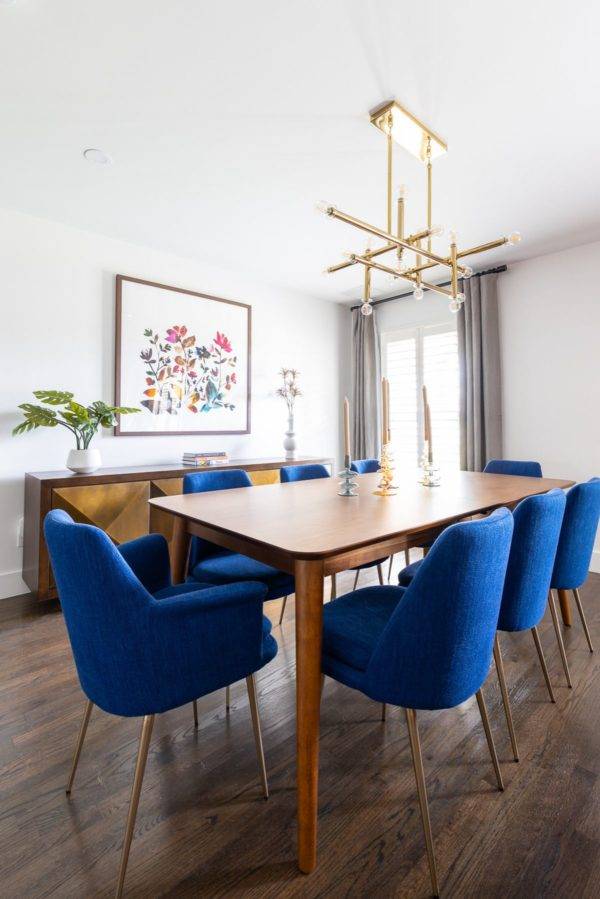 Beautiful Dining Rooms in Blue and White Perfect for Hosting | Decoist