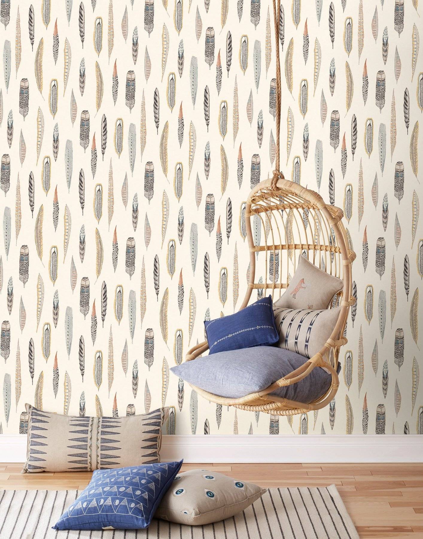 Plumes Wallpaper from Hygge and West