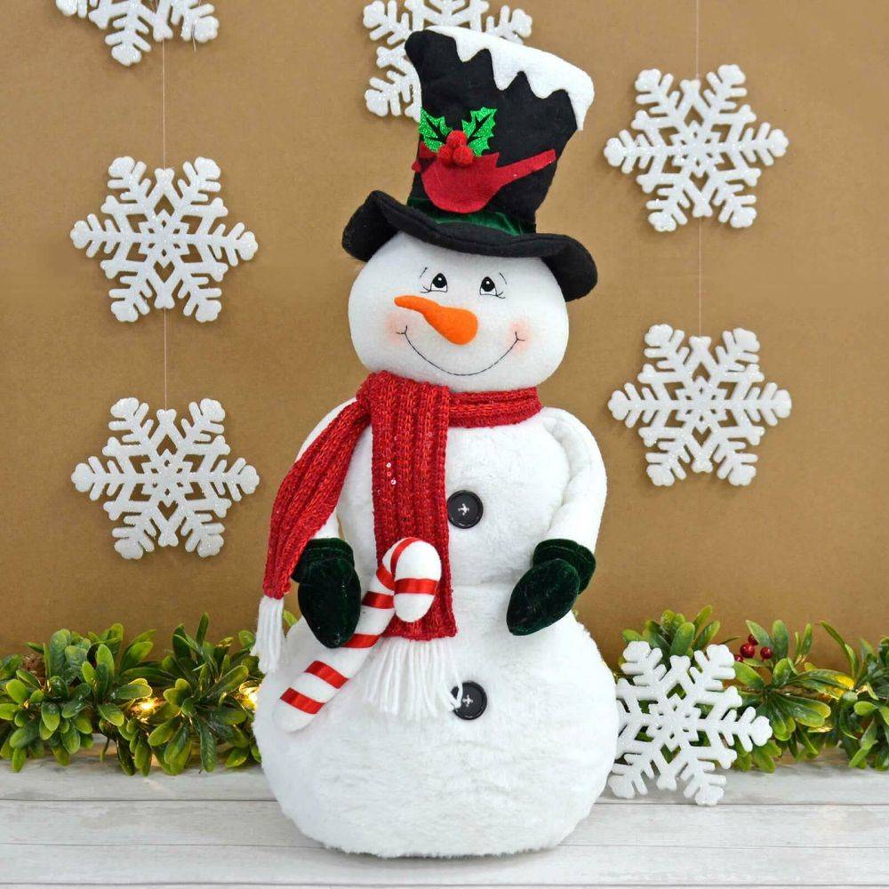 The Cutest Snowman made from Old Sweaters - Reinvented Delaware