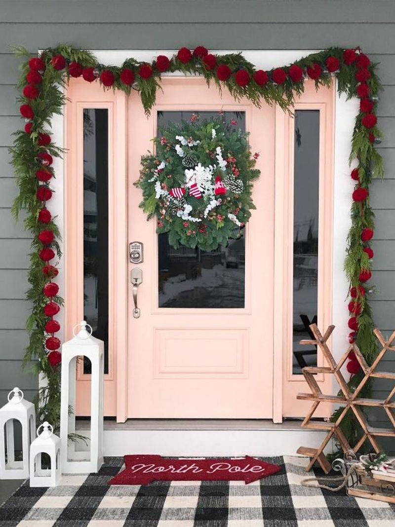 Welcome your guests this Holiday Season with garlands and wreaths