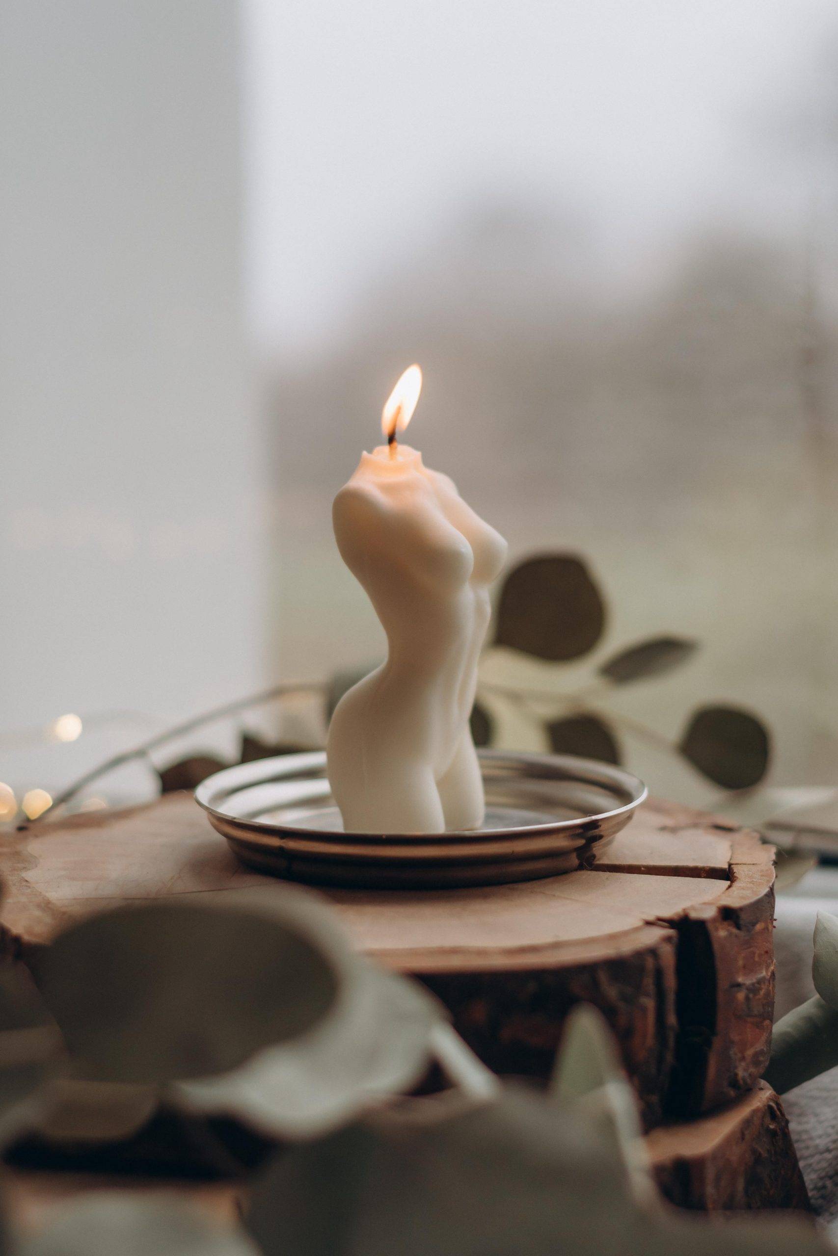 Decorative candles aren't considered practical (from Unsplash)