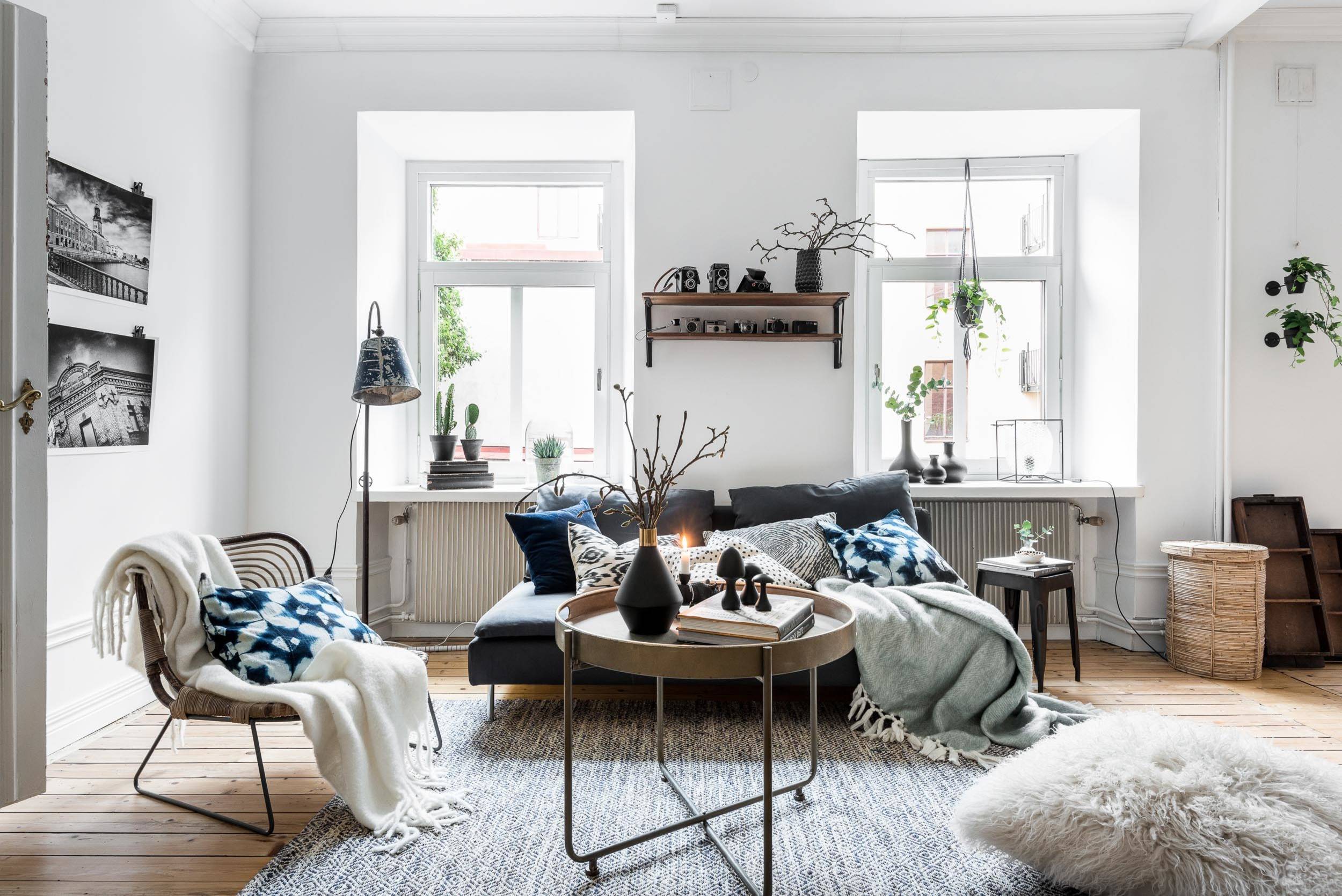 hygge decor living room