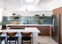 Bluish-green-tiles-used-for-a-vertical-tiled-backsplash-in-the-spacious-eat-in-contemporary-kitchen-26464-217x155