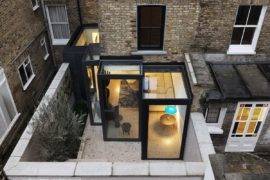 Box-Style Glass Enclosures Extend Victorian Terraced House in South London