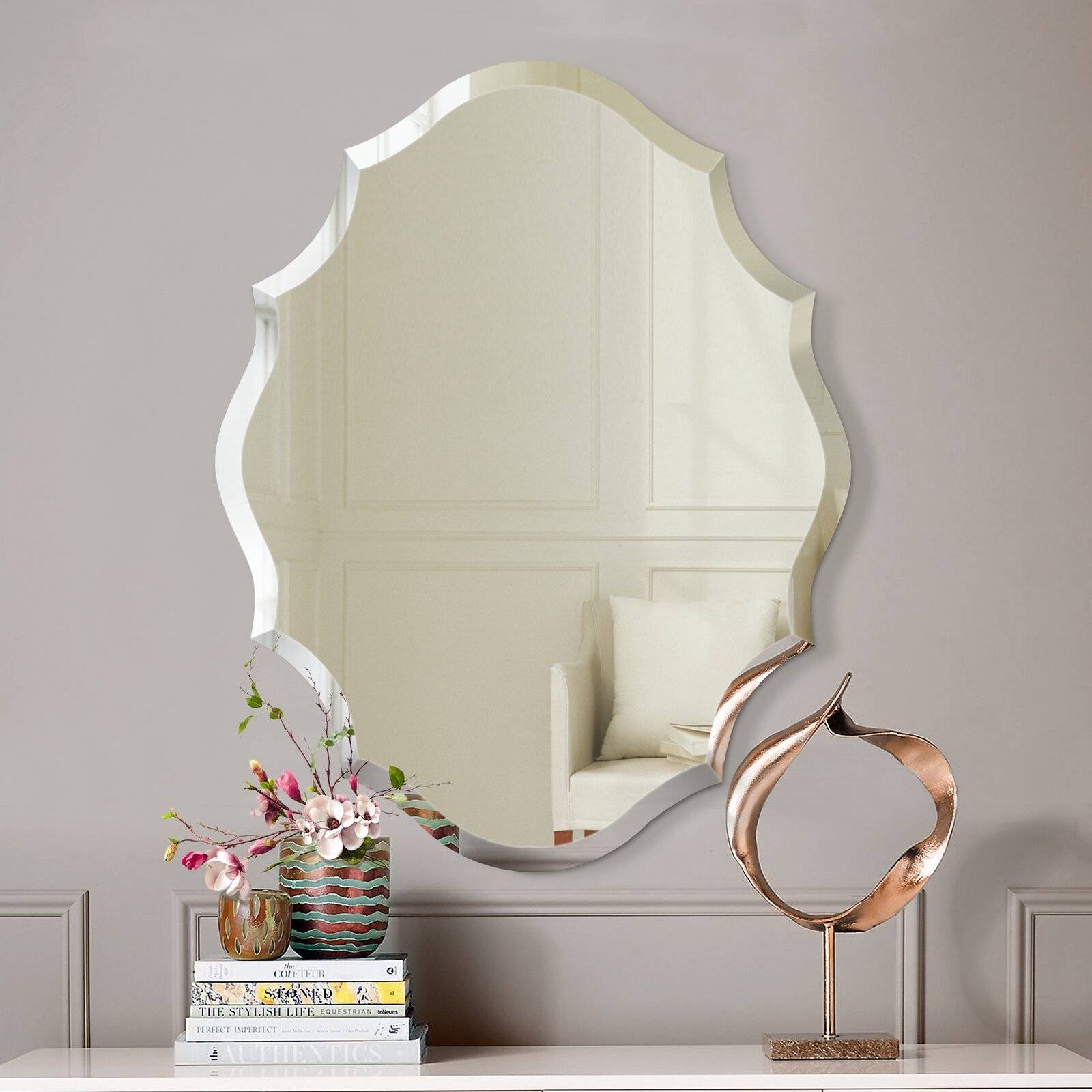 Damien-Alan Beveled Accent Mirror from Wayfair