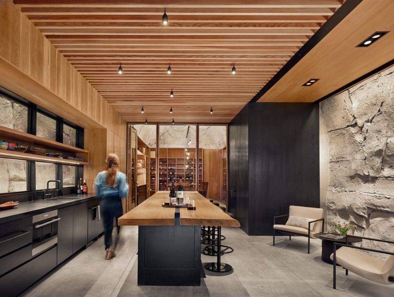 Amazing Private Wine Cave Carved into Limestone Hillside Concealed