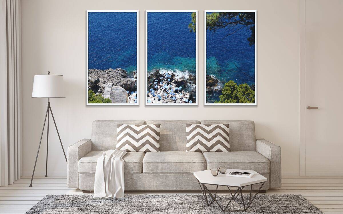 Fontelina Cliffside Triptych by Natalie Obradovich from One Kings Lane