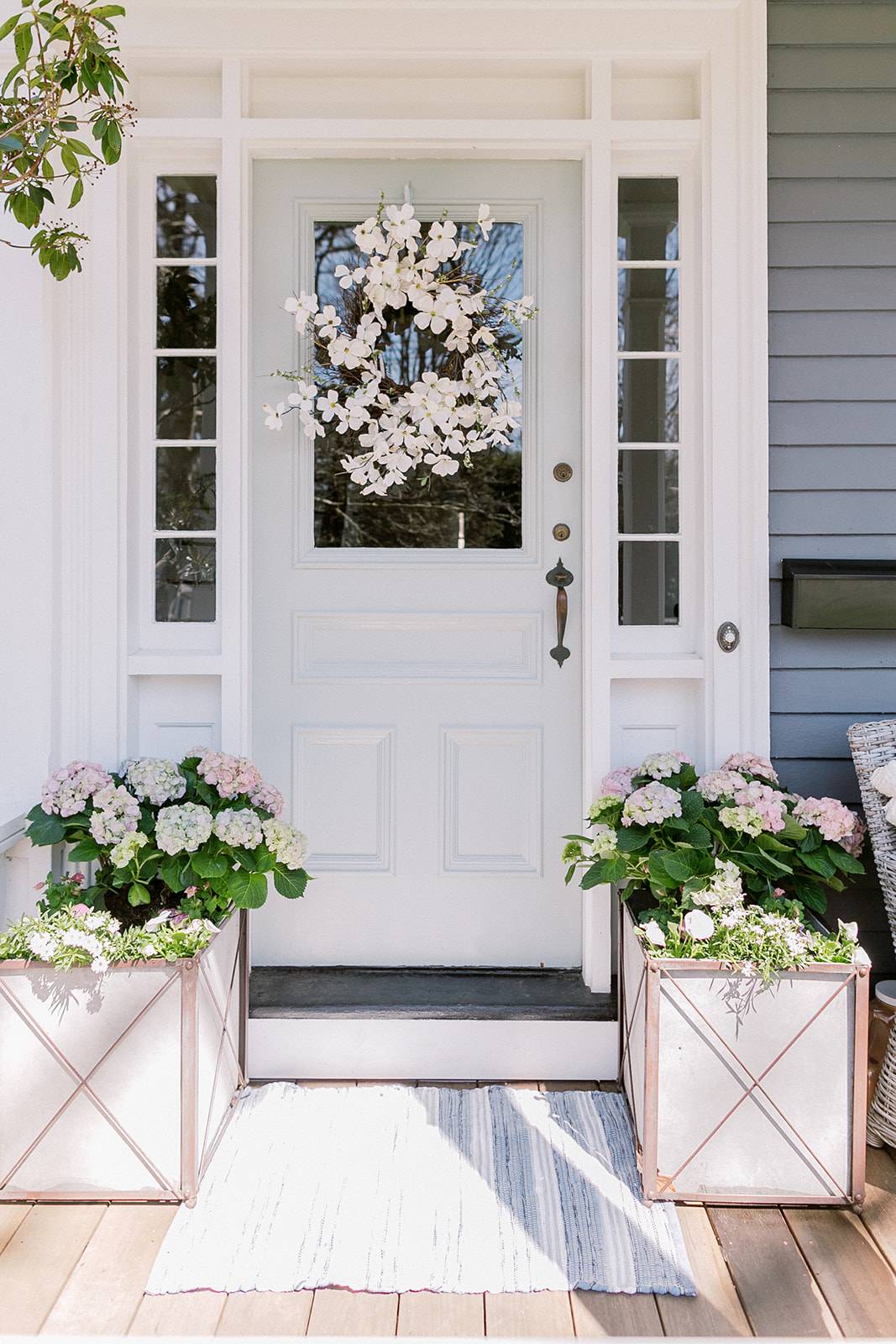 Spruce up your front door in spring vibes (from Finding Lovely)