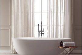 Bathroom Curtain Ideas To Help Create a Spa Feel