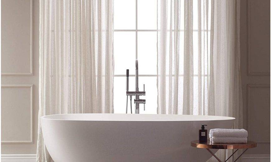 Bathroom Curtain Ideas To Help Create a Spa Feel