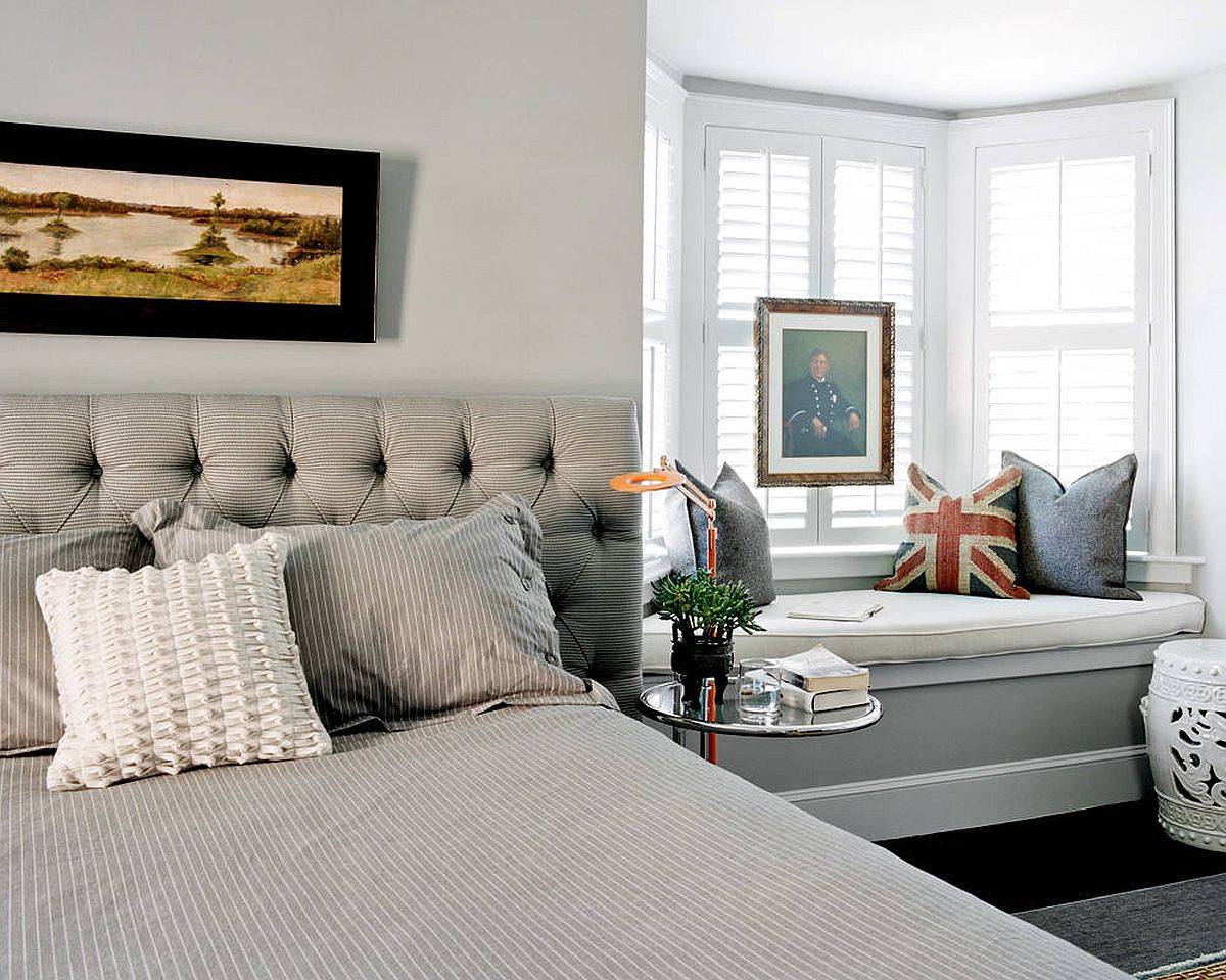 Create a dash of space for the small bedroom window seat this year!