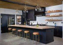 Deep-gray-and-wood-kitchen-island-adds-to-the-color-palette-of-the-kitchen-55457-217x155