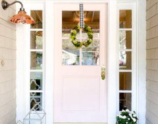 Here's How To Give Your Front Door a Cheery Spring Makeover