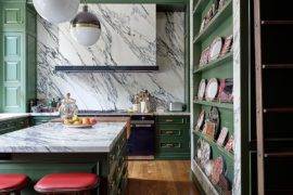 Stone Slab Kitchen Backsplash: 15 Ideas to Move Past Subway Tile