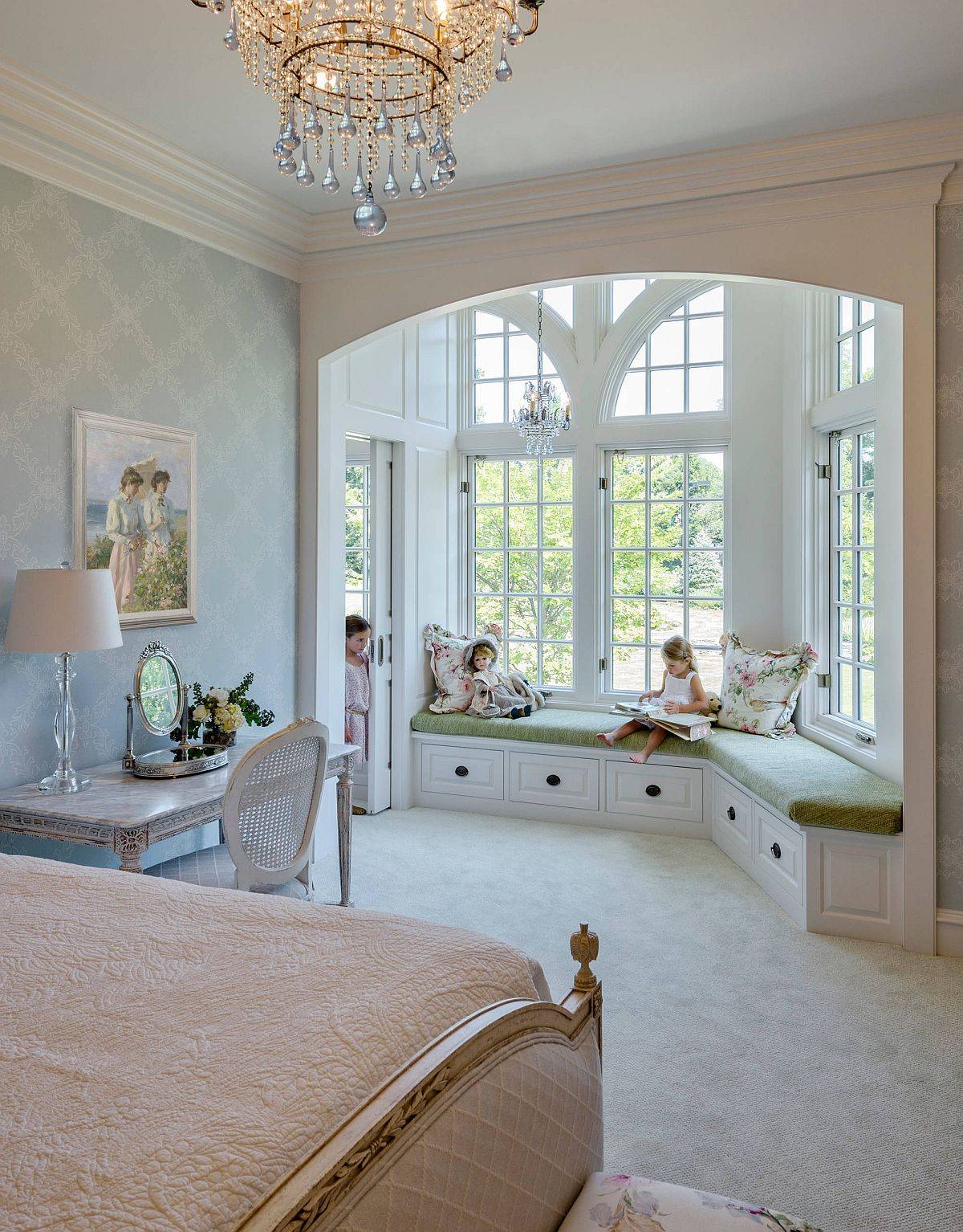 Turn the odd corner or forgotten niche in the bedroom into a fabulous and space-savvy window seat