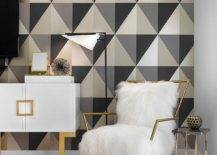 Tranistional-bedroom-with-white-black-and-gray-geometric-accent-wall-and-a-hint-of-Hollywood-glam-12227-217x155