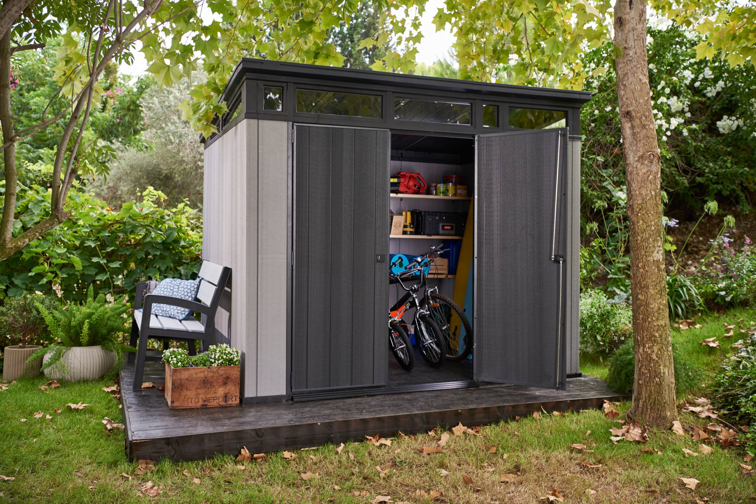 Modern shed design (from Houzz)