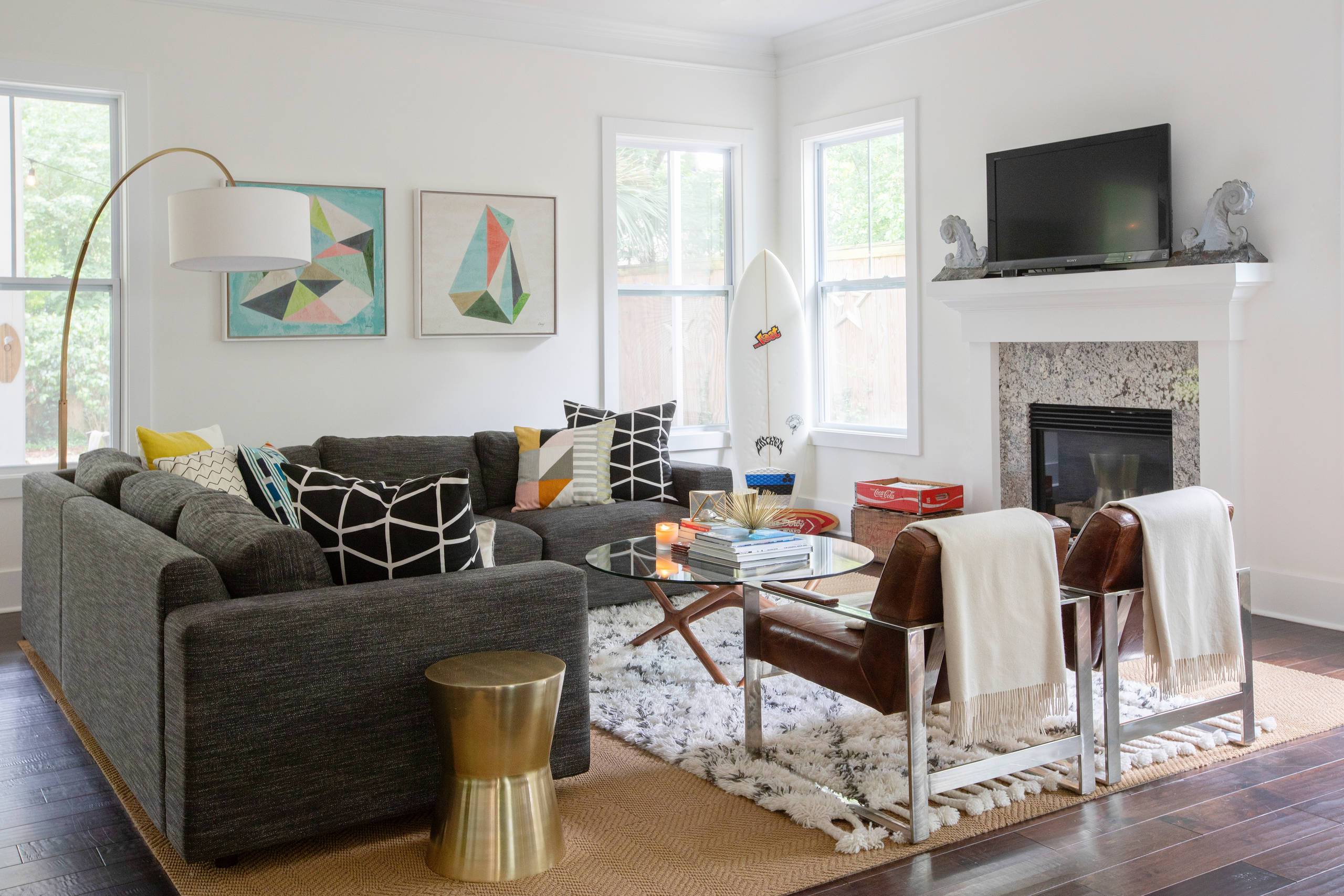 Curate combination of various styles (from Houzz)