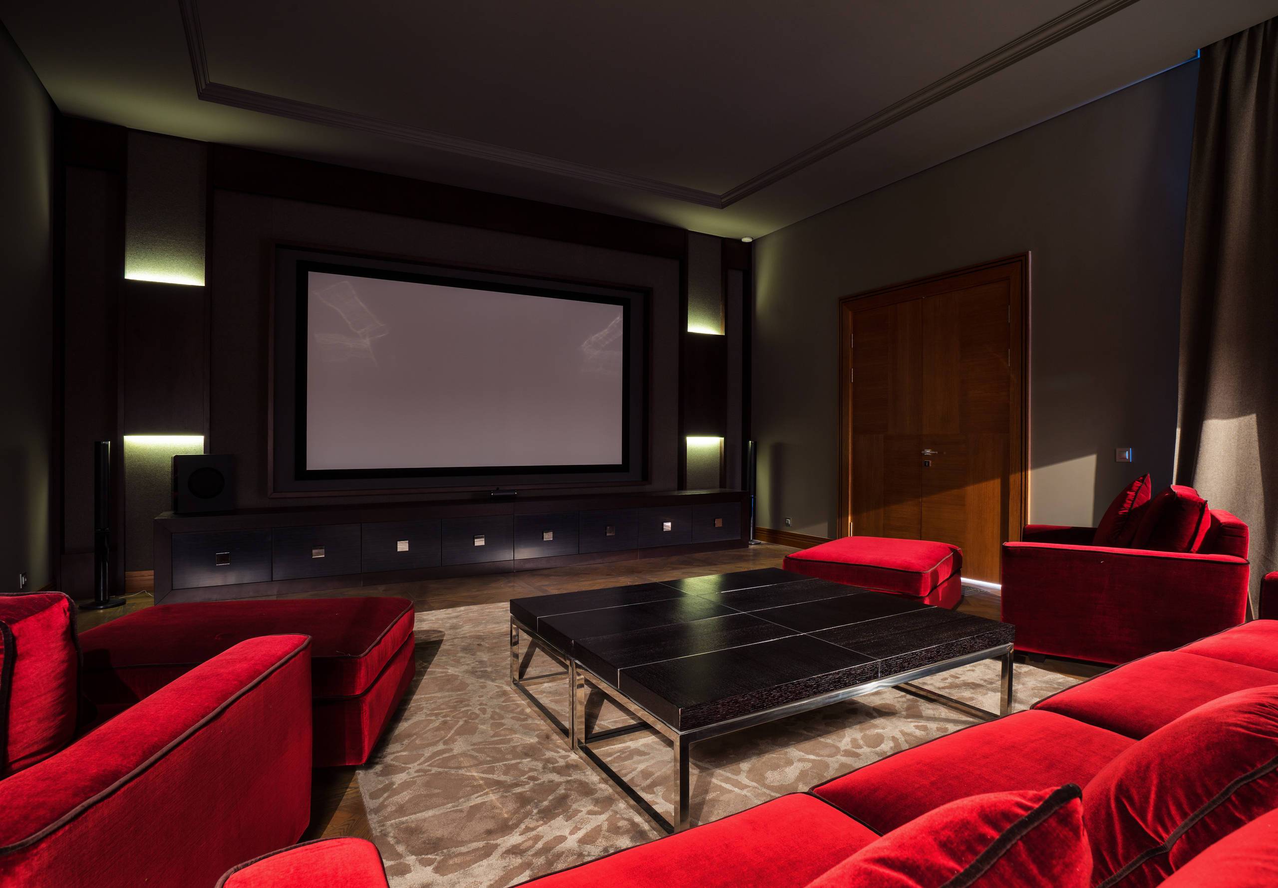 Home theater for family entertainment (from Houzz)