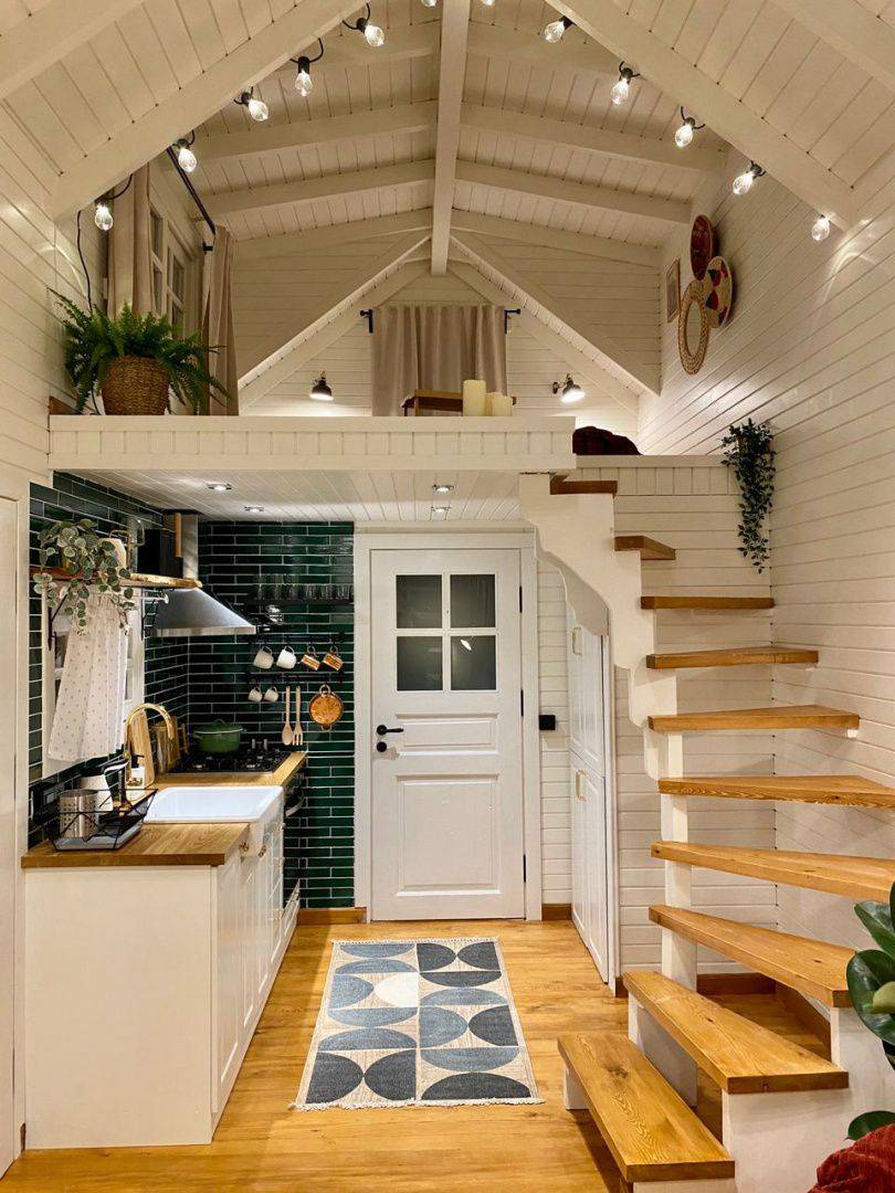 A tiny home doesn't have to compromise style (from The Spruce)