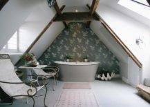 Sloped-Ceiling Designs For Turning That Attic Into an Extra Bathroom