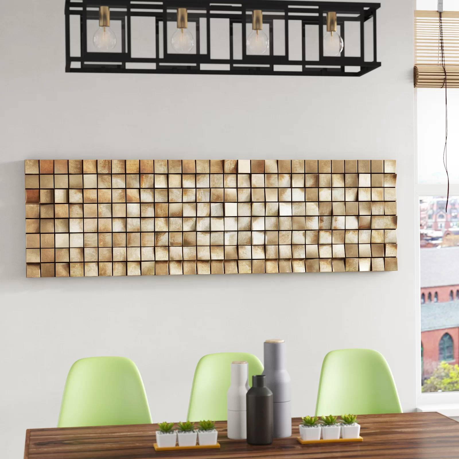 Textured wall decor from Wayfair