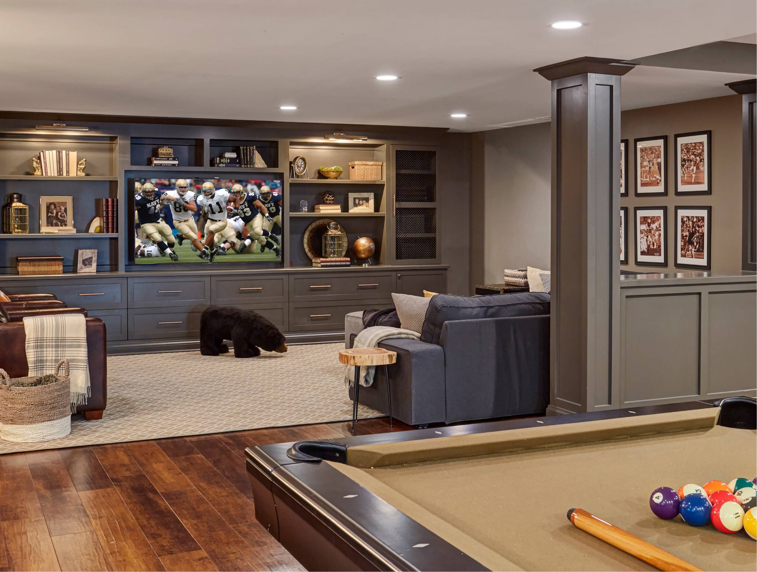 Cool Living Space Basement Remodeling Ideas Inspiration