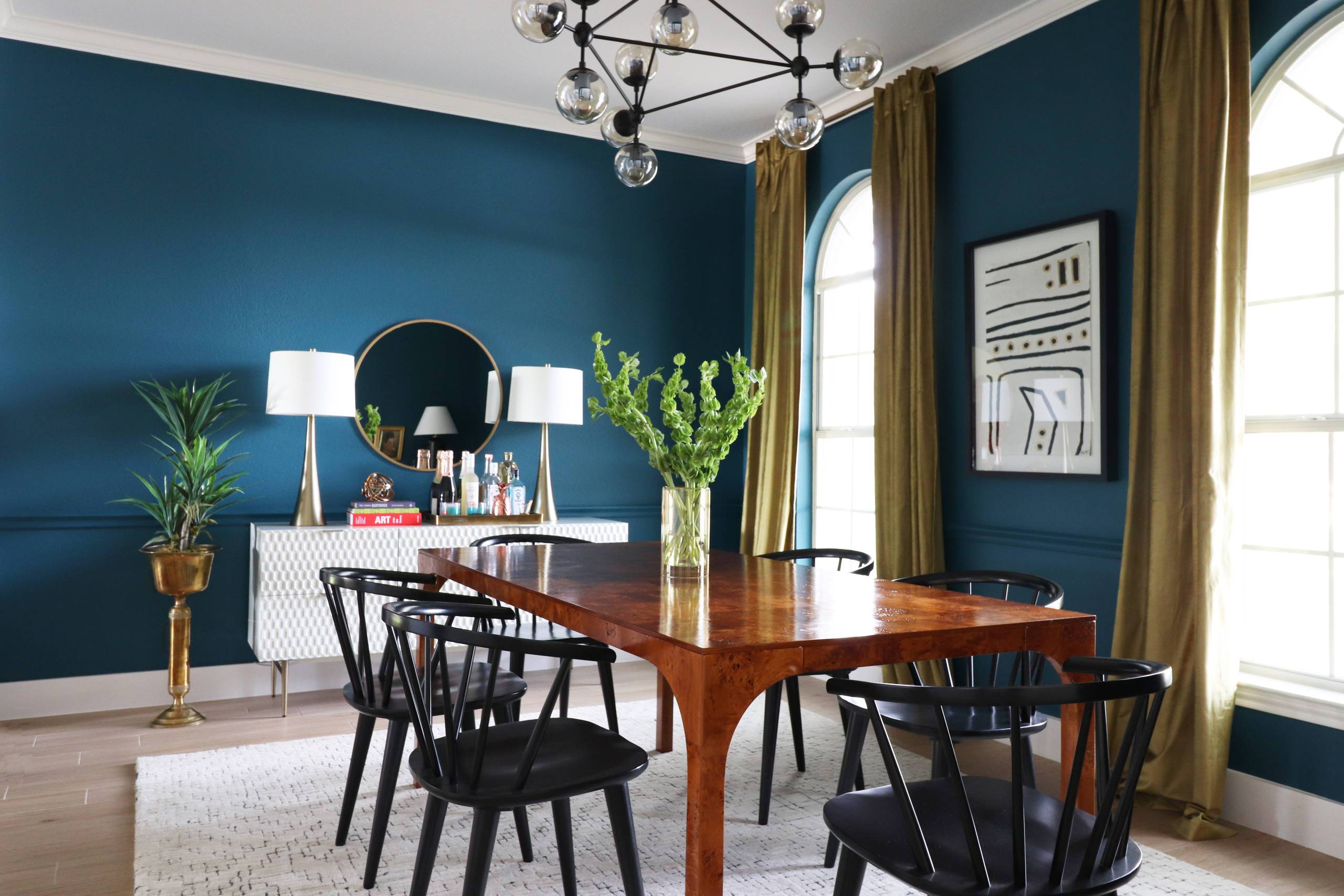 Black and white artwork for bold walls (from Houzz)