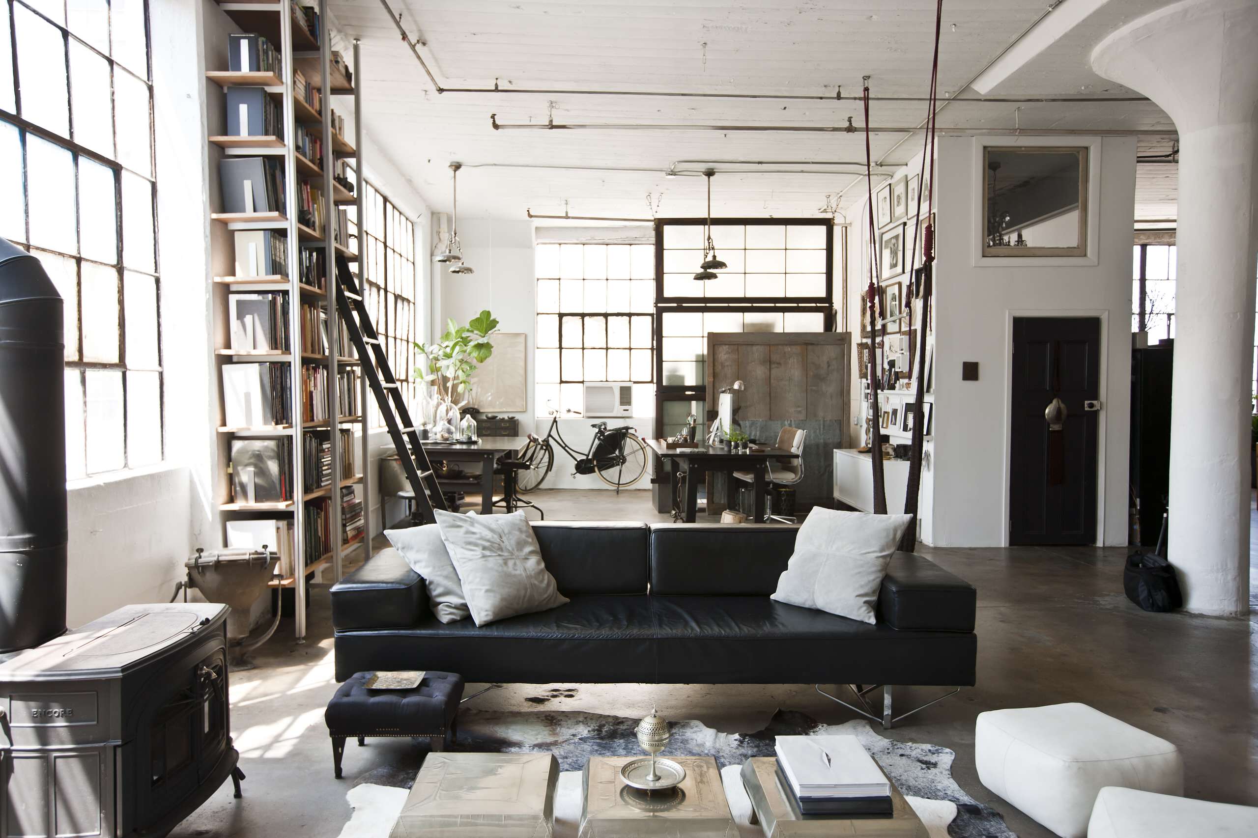 Modern industrial style (from Houzz)