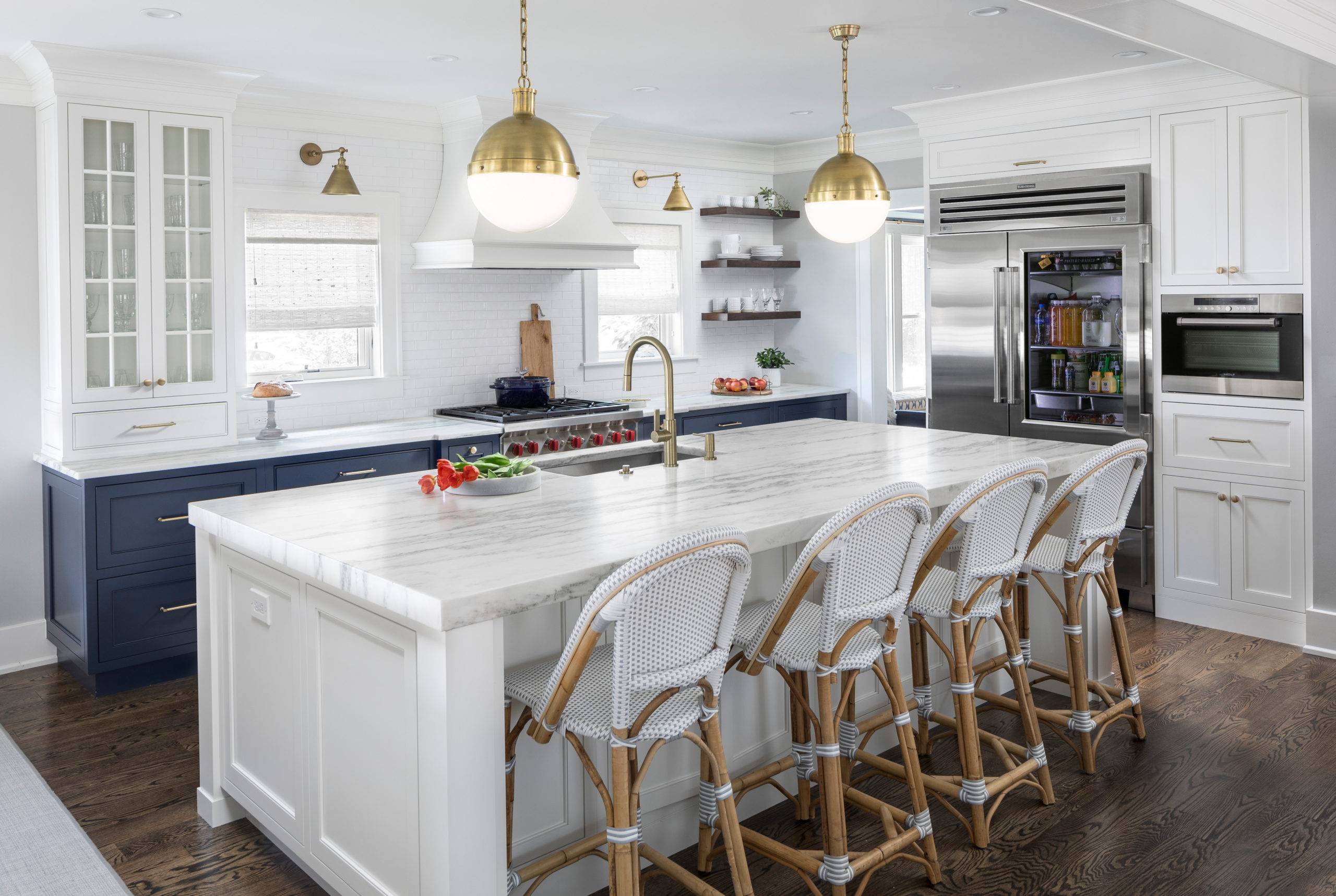 Galley islands have a straightforward design (from Houzz)