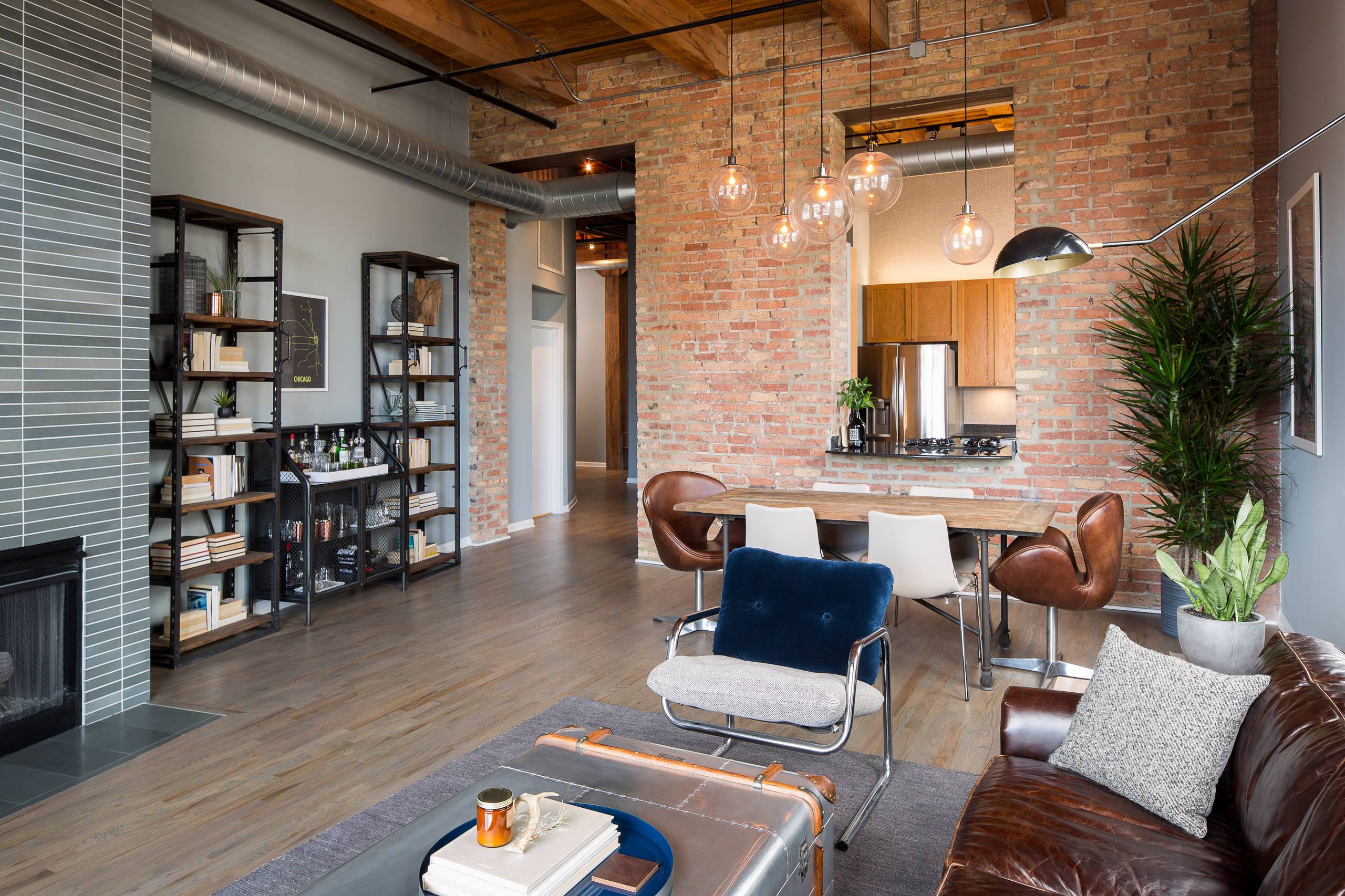 Mix of organic textures (from Houzz)