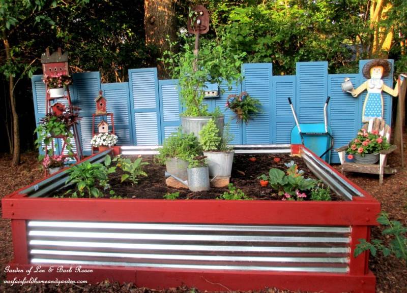 40 Raised Garden Bed Ideas That Won T, How To Build A Corrugated Raised Garden Bed