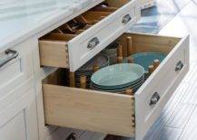 peg plate dividers open drawer kitchen island