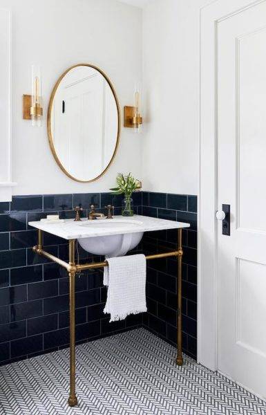 40 Half Bathroom Decor Ideas - Priviglaze Smart Glass UK