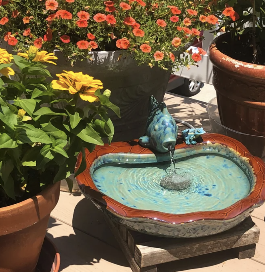 Wiggins Ceramic Highland Dunes Fountain