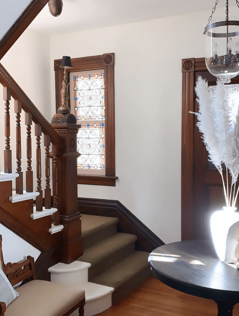 staircase in older home