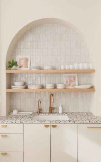 terrazzo kitchen