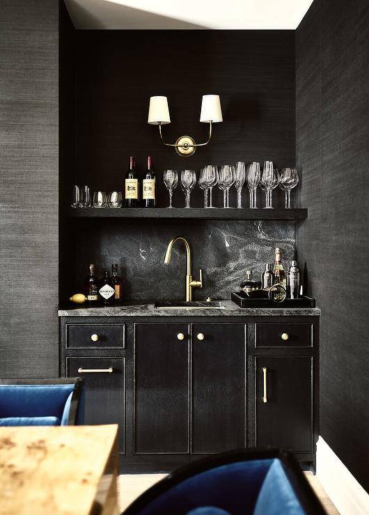 Black bar countertop hot sale