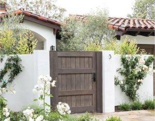 40 Wooden Gate Designs & Ideas for Your Backyard (w/Pictures!)