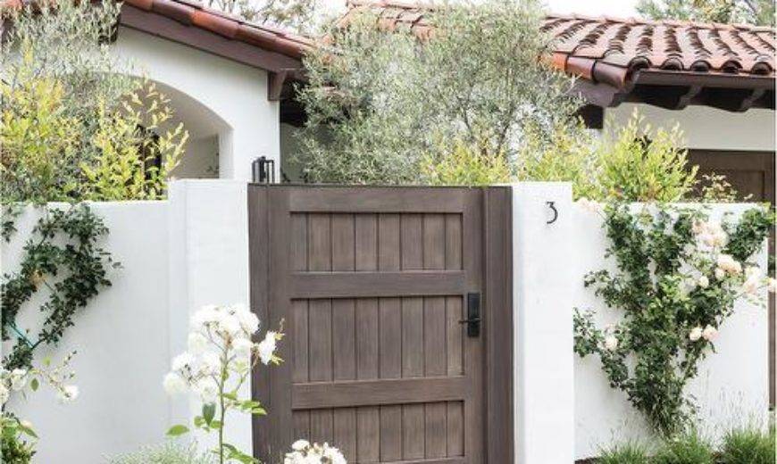40 Wooden Gate Ideas for an Inspiring Backyard