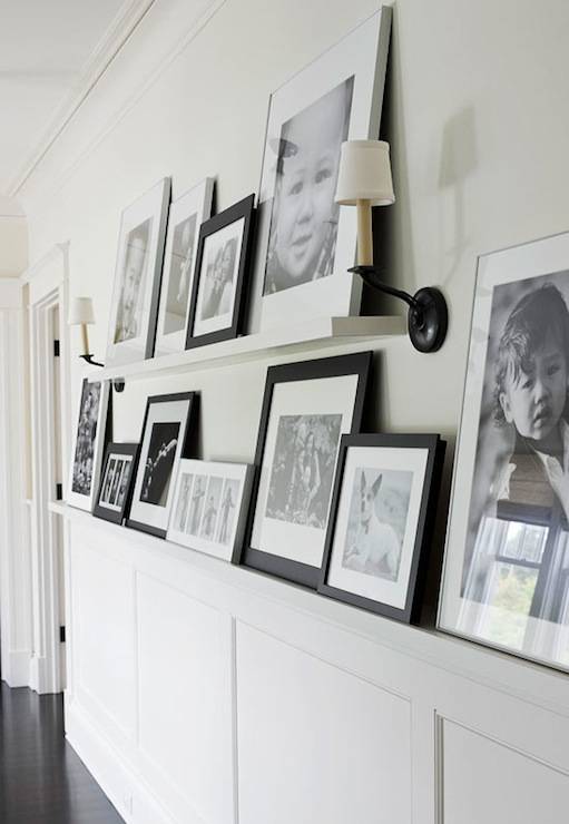 Sweet picture gallery hall with picture and black & white photo gallery.