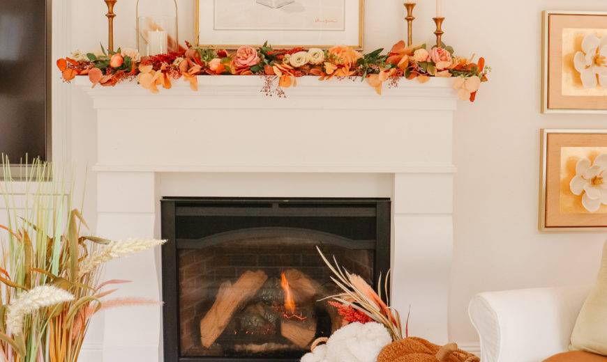 Cozy Fireplace Mantel Decor Ideas to Bring That Fall Flair