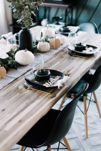 Modern Thanksgiving Table Decor | Decoist