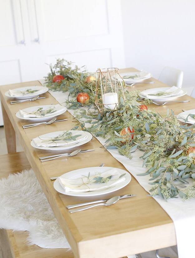 Simple-Elegant-Thanksgiving-Tablescape-Seeded-Eucalyptus-Runner-53342