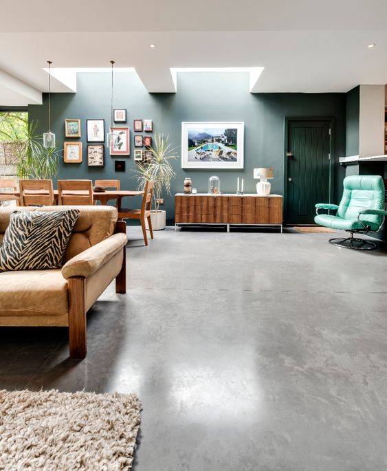 polished concrete floors