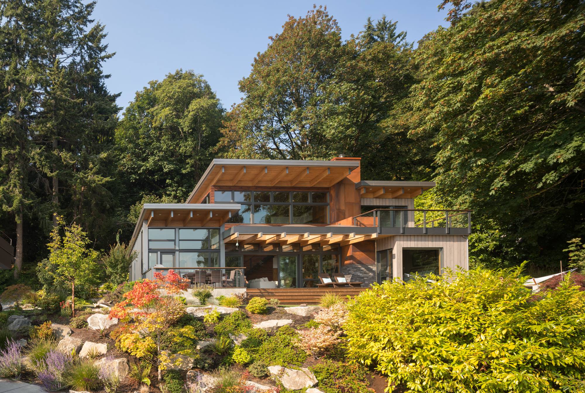 This Island Retreat Home Is An Oasis on Bainbridge Island, Washington